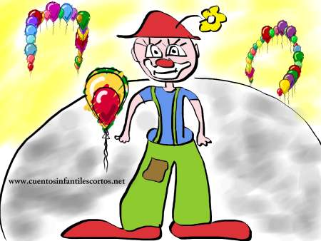 Childrens stories - THE SUN CIRCUS CLOWN