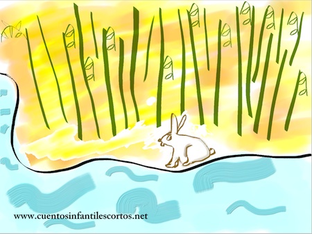 Childrens stories - the rabbit and bamboo island