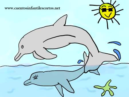 Short stories - Delfi the lonely dolphin