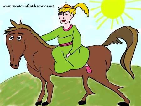 Short stories - The princess and her swift horse