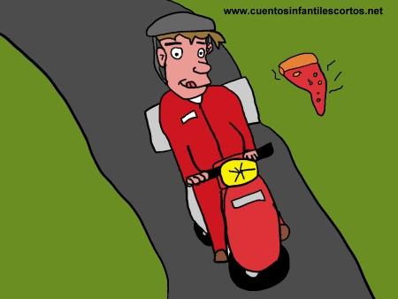 Short stories - The brave pizza delivery boy