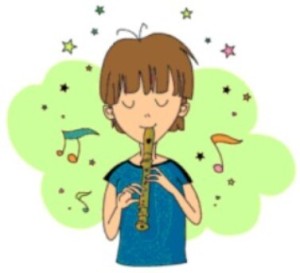 flute girl