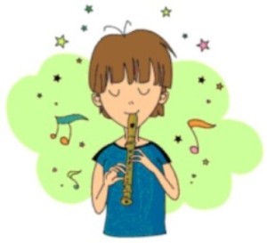 flute girl