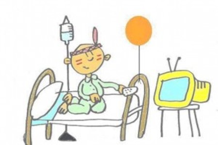 story kid hospital sick