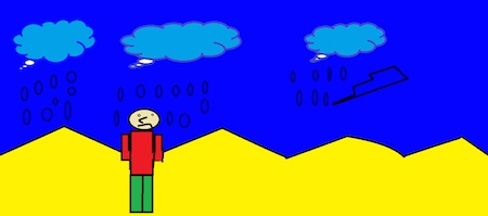 storm child rain short story